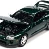 1996 Toyota Supra Deep Jewel Green Metallic "Modern Muscle" Limited Edition 1/64 Diecast Model Car by Auto World