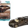 2020 Chevrolet Corvette Zeus Bronze Metallic "Sports Cars" Limited Edition 1/64 Diecast Model Car by Auto World - Image 2