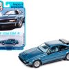 1982 Toyota Celica Supra Light Blue Metallic with Blue Interior "Import Legends" Limited Edition 1/64 Diecast Model Car by Auto World - Image 2