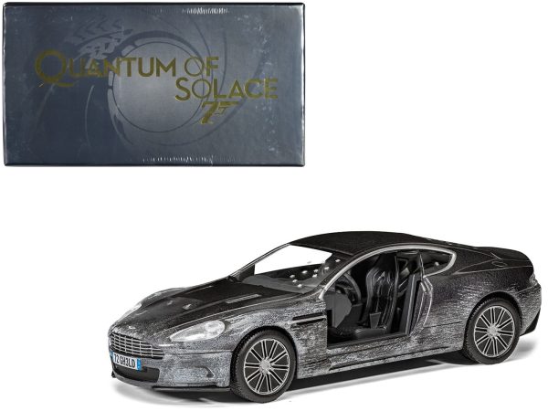 Aston Martin DBS Gray Metallic (Damaged Version) James Bond 007 "Quantum of Solace" (2008) Movie Diecast Model Car by Corgi - Image 2