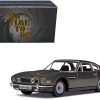 Aston Martin V8 RHD (Right Hand Drive) Black Metallic James Bond 007 "No Time To Die" (2021) Movie Diecast Model Car by Corgi - Image 3