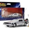 DMC DeLorean Time Machine with Doc Brown Figure "Back to the Future" (1985) Movie Diecast Model Car by Corgi - Image 2
