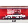 Nissan Fairlady Z (Z32) RHD (Right Hand Drive) Red and White "Coca-Cola" 1/64 Diecast Model Car by Inno Models - Image 2