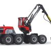 Komatsu 931XC.3 Harvester Red and Black 1/32 Diecast Model by First Gear - Image 5