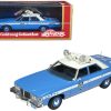 1976 Pontiac Catalina Blue and White "NYPD (New York City Police Department)" Limited Edition to 250 pieces Worldwide 1/43 Model Car by Goldvarg Collection - Image 3