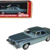 1976 Pontiac Catalina Athena Blue Metallic with Light Blue Interior Limited Edition to 240 pieces Worldwide 1/43 Model Car by Goldvarg Collection