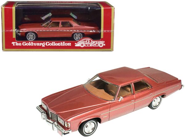 1976 Pontiac Catalina Firethorn Red Metallic Limited Edition to 240 pieces Worldwide 1/43 Model Car by Goldvarg Collection - Image 2