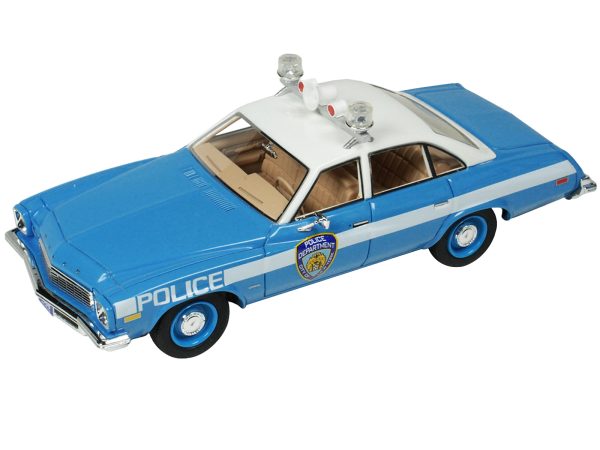 1974 Buick Century Police Blue and White NYPD (New York City Police Department) Limited Edition to 333 pieces Worldwide 1/43 Model Car by Goldvarg Collection - Image 3
