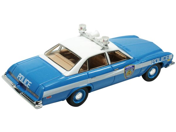1974 Buick Century Police Blue and White NYPD (New York City Police Department) Limited Edition to 333 pieces Worldwide 1/43 Model Car by Goldvarg Collection - Image 2