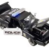 1969 Chevrolet Camaro Black and White Street Fighter Police Interceptor Limited Edition to 1140 pieces Worldwide 1/18 Diecast Model Car by GMP - Image 2