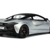 2021 McLaren Artura Silver Metallic with Black Top 1/18 Model Car by GT Spirit - Image 2