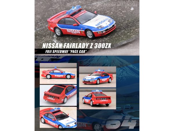 Nissan Fairlady Z (300ZX) RHD (Right Hand Drive) Fuji Speedway "Pace Car" 1/64 Diecast Model Car by Inno Models - Image 2