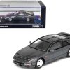 Nissan Fairlady Z (Z32) RHD (Right Hand Drive) Oxford Gray Metallic with Extra Wheels 1/64 Diecast Model Car by Inno Models - Image 4