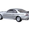 Nissan Skyline GT-R (R33) Nismo 400R RHD (Right Hand Drive) Sonic Silver Metallic with Black Stripes 1/64 Diecast Model Car by Inno Models