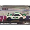 Nissan Skyline 2000 GT-R (KPGC10) #50 RHD (Right Hand Drive) White with Green Stripes "Malaysia Diecast Expo Event Edition" (2023) 1/64 Diecast Model Car by Inno Models - Image 4