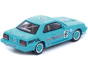 Nissan Skyline 2000 RS-X Turbo (DR30) RHD (Right Hand Drive) #6 Hajime Kitano - Masahiko Kageyama "Leyton House" JTC "All Japan Touring Car Championship" (1987) 1/64 Diecast Model Car by Inno Models