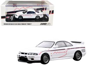 Nissan Skyline GT-R N1 (R33) RHD (Right Hand Drive) White "Tuned by Mine's" 1/64 Diecast Model Car by Inno Models