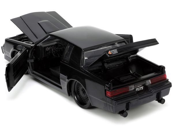1987 Buick Grand National Black Metallic "Blackbird" "Bigtime Muscle" Series 1/24 Diecast Model Car by Jada - Image 2