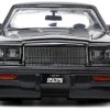 1987 Buick Grand National Black Metallic "Blackbird" "Bigtime Muscle" Series 1/24 Diecast Model Car by Jada - Image 4