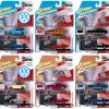 Johnny Lightning Collector's Tin 2020 Set of 6 Cars Release 3 1/64 Diecast Model Cars by Johnny Lightning