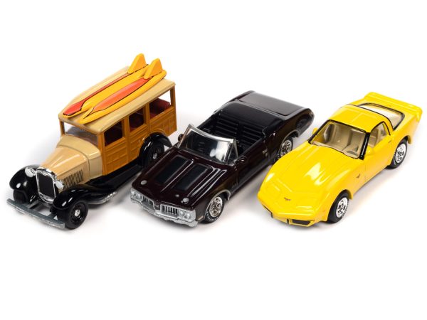 Johnny Lightning Collector's Tin 2023 Set of 6 Cars Release 1 Limited Edition 1/64 Diecast Model Cars by Johnny Lightning - Image 2
