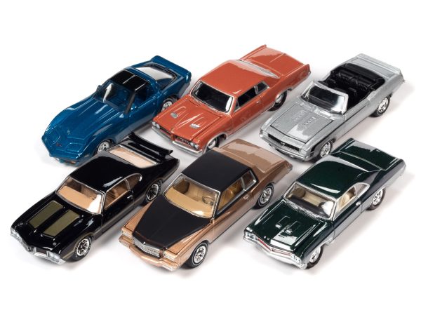 "Muscle Cars USA" 2023 Set B of 6 pieces Release 1 "OK Used Cars" 1/64 Diecast Model Cars by Johnny Lightning - Image 2