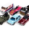 Pop Culture 2023 Set of 6 Cars Release 1 1/64 Diecast Model Cars by Johnny Lightning - Image 2