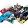 Pop Culture 2023 Set of 6 Cars Release 3 1/64 Diecast Model Cars by Johnny Lightning - Image 2