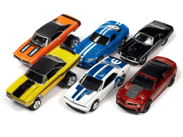 Johnny Lightning "2-Packs" 2023 Set A of 6 pieces Release 1 1/64 Diecast Model Cars by Johnny Lightning - Image 2