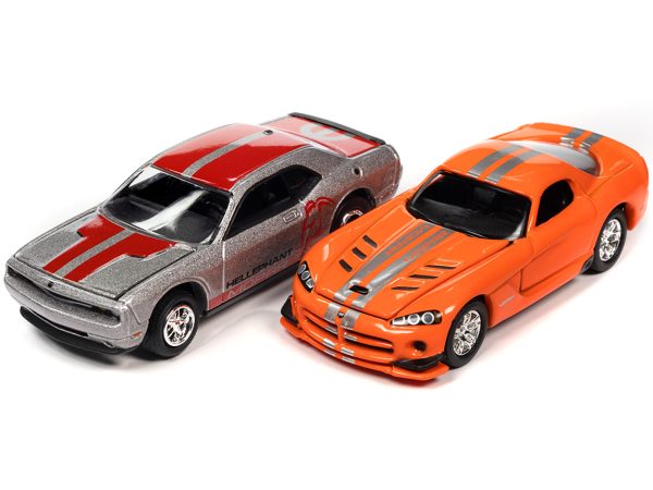 Johnny Lightning "2-Packs" 2023 Set B of 6 pieces Release 1 1/64 Diecast Model Cars by Johnny Lightning - Image 3