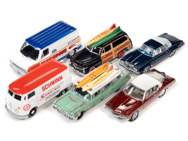 Johnny Lightning "2-Packs" 2023 Set A of 6 pieces Release 2 1/64 Diecast Model Cars by Johnny Lightning - Image 2