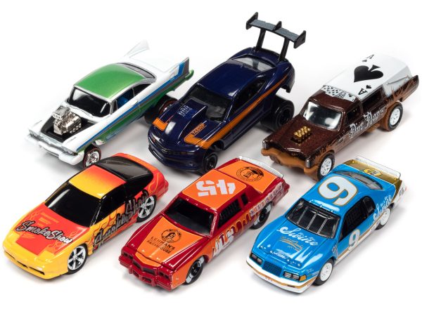 "Street Freaks" 2022 Set B of 6 Cars Release 2 1/64 Diecast Model Cars by Johnny Lightning - Image 2