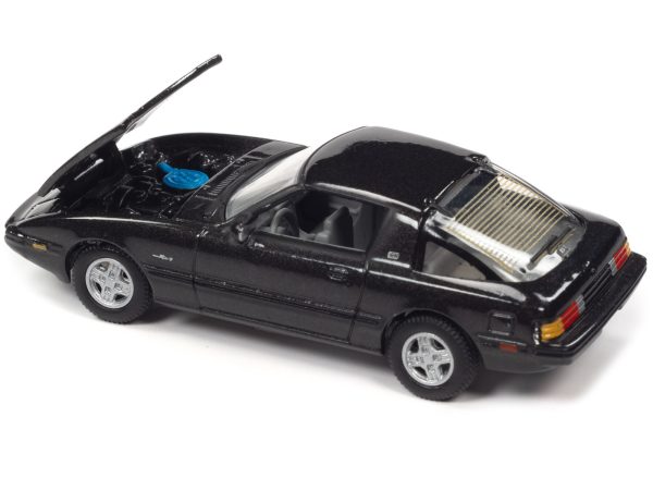 1982 Mazda RX-7 Tornado Silver Metallic "Classic Gold Collection" Series Limited Edition to 12480 pieces Worldwide 1/64 Diecast Model Car by Johnny Lightning - Image 2