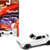 1962 Plymouth Savoy Max Wedge Alpine White "Classic Gold Collection" Series Limited Edition to 11880 pieces Worldwide 1/64 Diecast Model Car by Johnny Lightning - Image 2