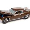 1971 Pontiac Grand Prix Bronzini Gold Metallic "Classic Gold Collection" Series Limited Edition to 8476 pieces Worldwide 1/64 Diecast Model Car by Johnny Lightning