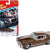 1971 Pontiac Grand Prix Bronzini Gold Metallic "Classic Gold Collection" Series Limited Edition to 8476 pieces Worldwide 1/64 Diecast Model Car by Johnny Lightning - Image 2