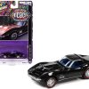 1969 Chevrolet Corvette 427 Tuxedo Black with Blue Interior "MCACN (Muscle Car and Corvette Nationals)" Limited Edition to 4212 pieces Worldwide "Muscle Cars USA" Series 1/64 Diecast Model Car by Johnny Lightning - Image 2