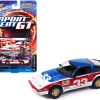 1985 Nissan 300ZX #33 Red White and Blue "Turbo Tribute" "Import Heat GT" Limited Edition to 4812 pieces Worldwide "Street Freaks" Series 1/64 Diecast Model Car by Johnny Lightning - Image 2