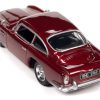 1966 Aston Martin DB5 RHD (Right Hand Drive) Rossa Rubina Chiara Red Metallic "Classic Gold Collection" 2023 Release 1 Limited Edition to 4428 pieces Worldwide 1/64 Diecast Model Car by Johnny Lightning