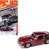 1966 Aston Martin DB5 RHD (Right Hand Drive) Rossa Rubina Chiara Red Metallic "Classic Gold Collection" 2023 Release 1 Limited Edition to 4428 pieces Worldwide 1/64 Diecast Model Car by Johnny Lightning - Image 2