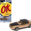 1980 Chevrolet Monte Carlo Light Camel Gold Metallic with Black Top and Hood Limited Edition to 3484 pieces Worldwide "OK Used Cars" 2023 Series 1/64 Diecast Model Car by Johnny Lightning - Image 2