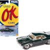 1967 Buick GS 400 Verde Green Metallic Limited Edition to 2524 pieces Worldwide "OK Used Cars" 2023 Series 1/64 Diecast Model Car by Johnny Lightning