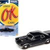 1964 Pontiac GTO Nocturne Blue Metallic Limited Edition to 2500 pieces Worldwide "OK Used Cars" 2023 Series 1/64 Diecast Model Car by Johnny Lightning - Image 2