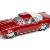 1976 Oldsmobile Cutlass Supreme Red Metallic with White Top and Interior and 1972 Buick Riviera Black "Super Seventies" Set of 2 Cars "2-Packs" 2023 Release 2 1/64 Diecast Model Cars by Johnny Lightning - Image 4