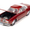 1976 Oldsmobile Cutlass Supreme Red Metallic with White Top and Interior and 1972 Buick Riviera Black "Super Seventies" Set of 2 Cars "2-Packs" 2023 Release 2 1/64 Diecast Model Cars by Johnny Lightning - Image 3