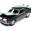 1969 Chevrolet Camaro Z/28 Green Metallic with White Stripes "United States Postal Service" "Pop Culture" 2023 Release 3  1/64 Diecast Model Car by Johnny Lightning
