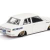 Datsun 510 Pro Street Pearl White "GREDDY" (Designed by Jun Imai) "Kaido House" Special 1/64 Diecast Model Car by True Scale Miniatures - Image 2