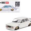 Datsun 510 Pro Street Pearl White "GREDDY" (Designed by Jun Imai) "Kaido House" Special 1/64 Diecast Model Car by True Scale Miniatures - Image 3