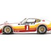 Datsun Fairlady Z Kaido GT V1 RHD (Right Hand Drive) #1 White with Stripes (Designed by Jun Imai) "Kaido House" Special 1/64 Diecast Model Car by True Scale Miniatures