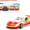 Datsun Fairlady Z Kaido GT V1 RHD (Right Hand Drive) #1 White with Stripes (Designed by Jun Imai) "Kaido House" Special 1/64 Diecast Model Car by True Scale Miniatures - Image 5